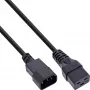InLine maitinimo adapterio laidas, IEC-60320 C14 į C19, 3x1,5mm², maks. 10A, 3m