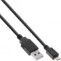InLine Micro USB 2.0 greito įkrovimo laidas USB Type A kištukas / Micro-B kištukas, 1,8 m