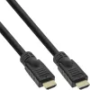 InLine HiD didelės spartos HDMI laidas su eternetu, 4K2K, kištukas-kištukas, paauksuoti kontaktai, 7,5 m