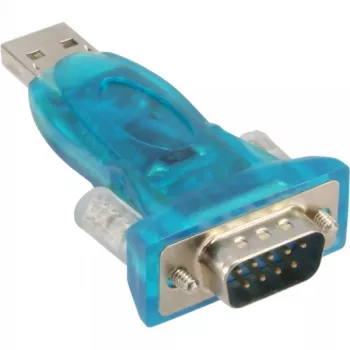 InLine USB į RS232 adapteris USB A į 9 kontaktų Sub-D USB ilgintuvas 0,8 m