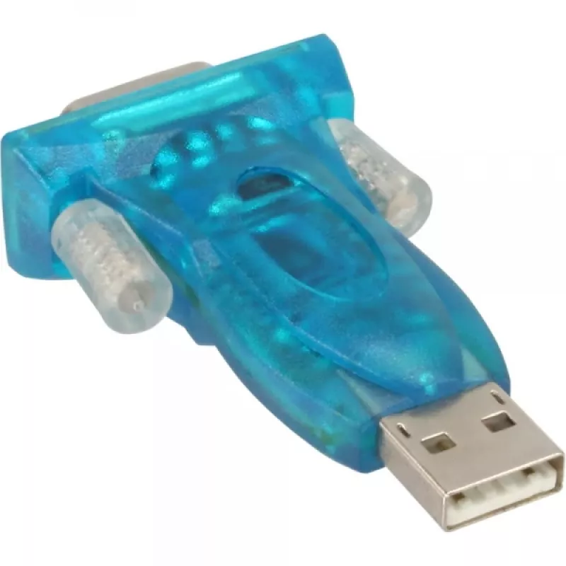 InLine USB į RS232 adapteris USB A į 9 kontaktų Sub-D USB ilgintuvas 0,8 m