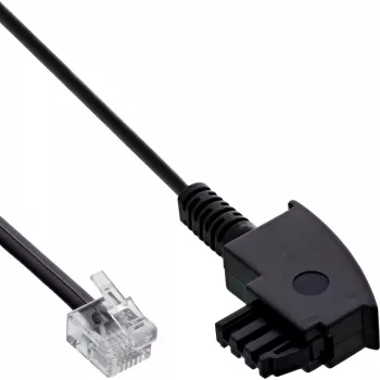 InLine ADSL skirstytuvo kabelis TAE-F vokiškas / 6P2C DEC kištukas 25 m