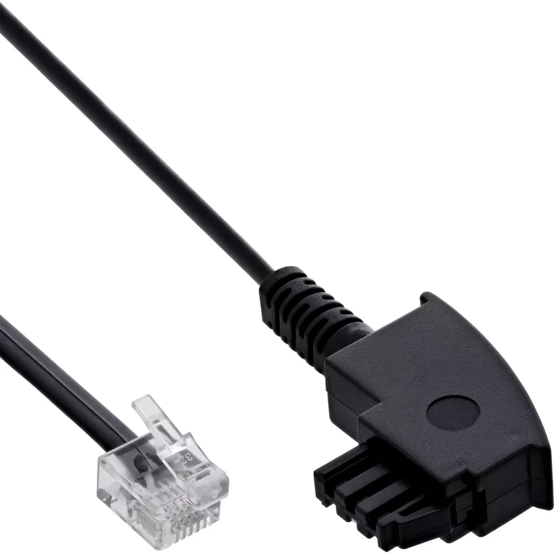 InLine ADSL skirstytuvo kabelis TAE-F vokiškas / 6P2C DEC kištukas 25 m