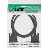 DVI-D laidas Premium 24+1 vyriškas / vyriškas Dual Link paauksuotas 1m InLine 17771P