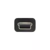 InLine USB Mini-Y laidas 2x A tipo kištukas / Mini-B kištukas, 5 kontaktų, 1 m