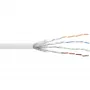 Pataisomasis laidas InLine S/FTP PiMF Cat.6 AWG27 PVC CU 100 m, baltas