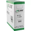 InLine komutacinis kabelis S/FTP PiMF Cat.6 Juoda AWG27 PVC CU 100m