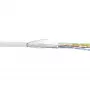 InLine komutacinis kabelis SF/UTP Cat.5e AWG26 CCA PVC baltas 100m