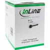 InLine komutacinis kabelis SF/UTP Cat.5e AWG26 CCA PVC juodas 100m