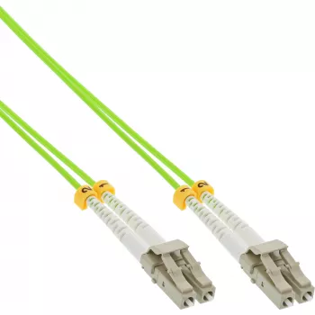 InLine Fiber Optical Duplex kabelis LC/LC 50/125µm OM5 25m