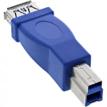 USB 3.0 adapteris, A tipo lizdas / B tipo kištukas, InLine 35300D