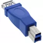 USB 3.0 adapteris, A tipo lizdas / B tipo kištukas, InLine 35300D