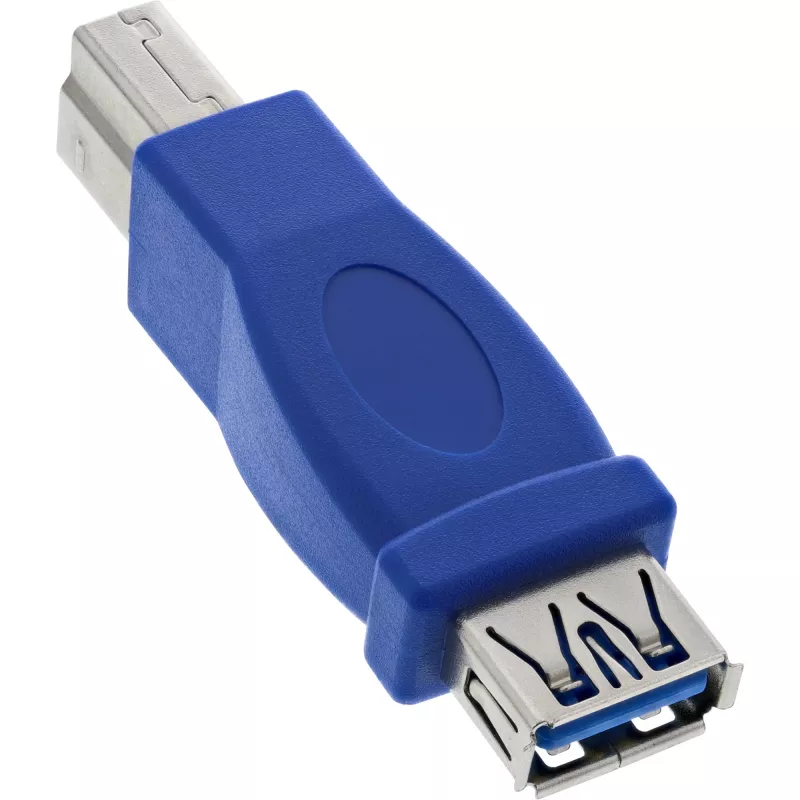 USB 3.0 adapteris, A tipo lizdas / B tipo kištukas, InLine 35300D