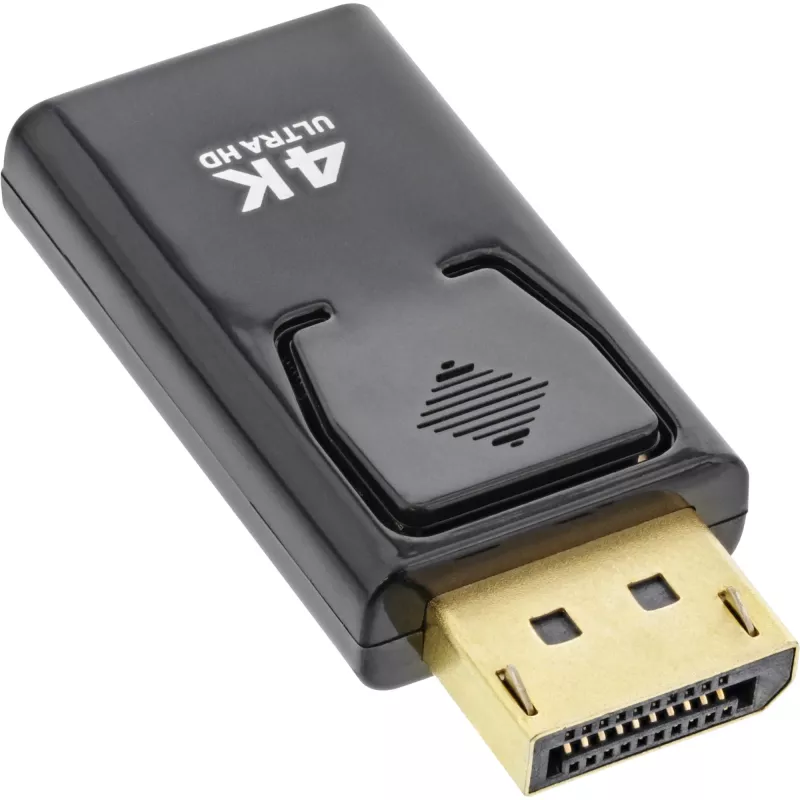 InLine keitiklis DisplayPort kištukas / HDMI lizdas, 4K/60Hz, su garsu