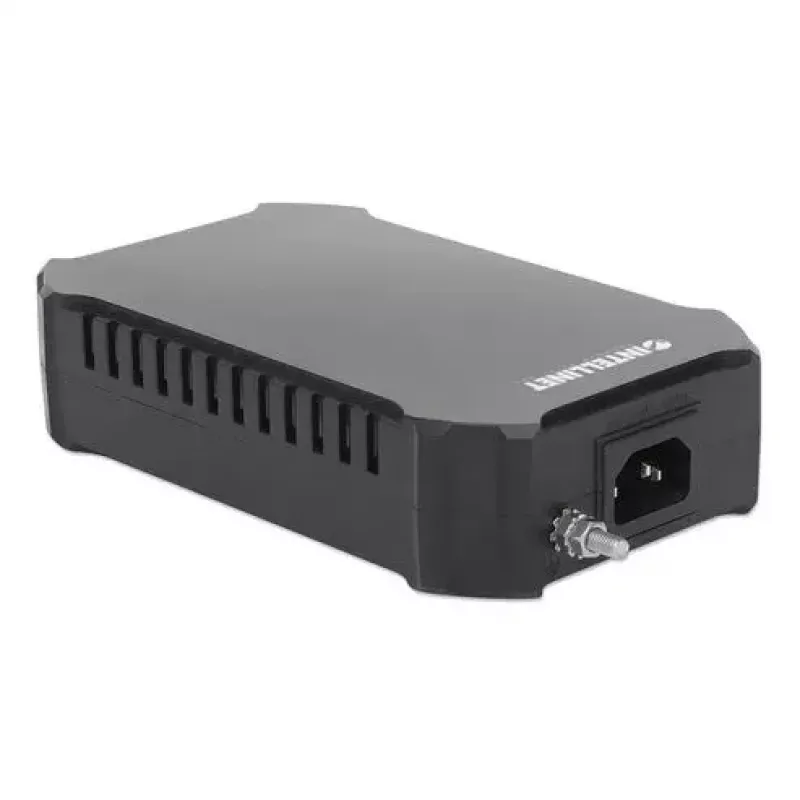 Intellinet 10G PoE++ injektorius, vienas 95 W prievadas, IEEE 802.3bt (4PPoE) atitinkantis, metalinis korpusas, montavimo ant sienos galimybė