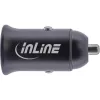 InLine USB automobilinis maitinimo adapteris su maitinimo tiekimu, 2x USB-C, juodas