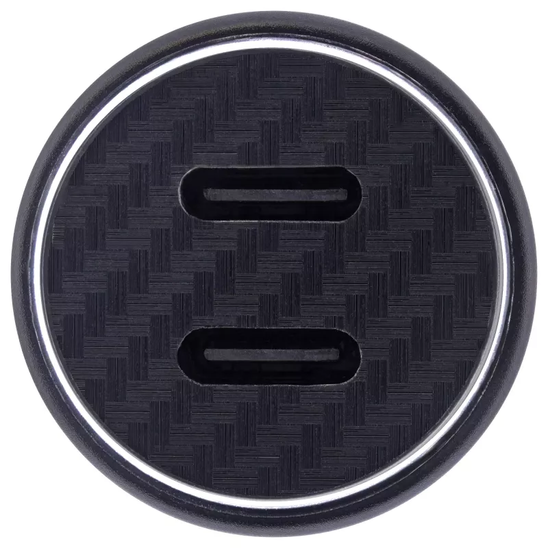 InLine USB automobilinis maitinimo adapteris su maitinimo tiekimu, 2x USB-C, juodas