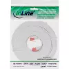 InLine Flat Ultraplonas komutacinis kabelis U/UTP Cat.6 Gigabit ready Balta 5m