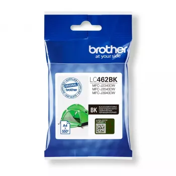 Kasetė Brother LC-462BK juoda rašalo 550 puslapių