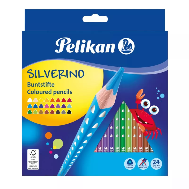 Spalvoti pieštukai Pelikan 700665 24 vnt.