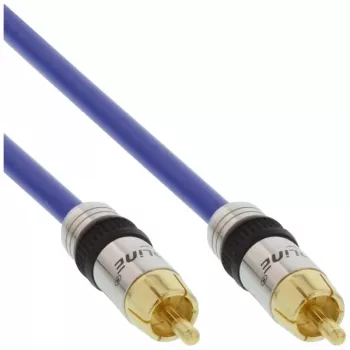 InLine Premium RCA garso laidas 1x RCA kištukas / kištukas, paauksuoti kontaktai, 7 m