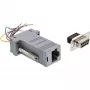 InLine adapteris 9 kontaktų Sub-D lizdas RJ45 lizdas 68889B InLine