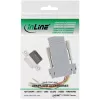 InLine adapteris 9 kontaktų Sub-D lizdas RJ45 lizdas 68889B InLine