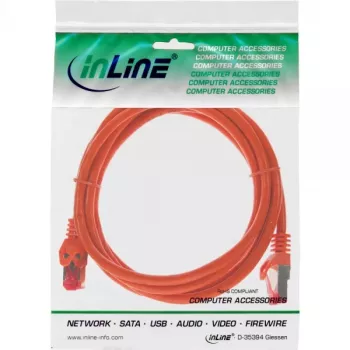 InLine komutacinis kabelis S/FTP PiMF Cat.6 250MHz PVC varis oranžinis 25m
