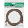 InLine komutacinis kabelis S/FTP PiMF Cat.6 250MHz PVC varis rudas 25m