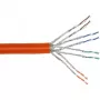 InLine Duplex instaliacinis kabelis S/FTP PiMF Cat.7a AWG23 1200MHz, LSOH, 50m
