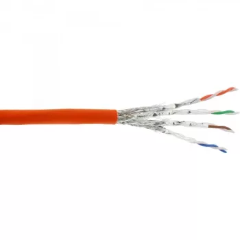 InLine montavimo kabelis Cat.7a PiMF 4x2x0.58 AWG23, 1200 MHz, LSZH, 50 m