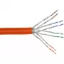 InLine dvigubas montažinis kabelis S/FTP PiMF Cat.7a AWG23 1200MHz, LSOH, 500m