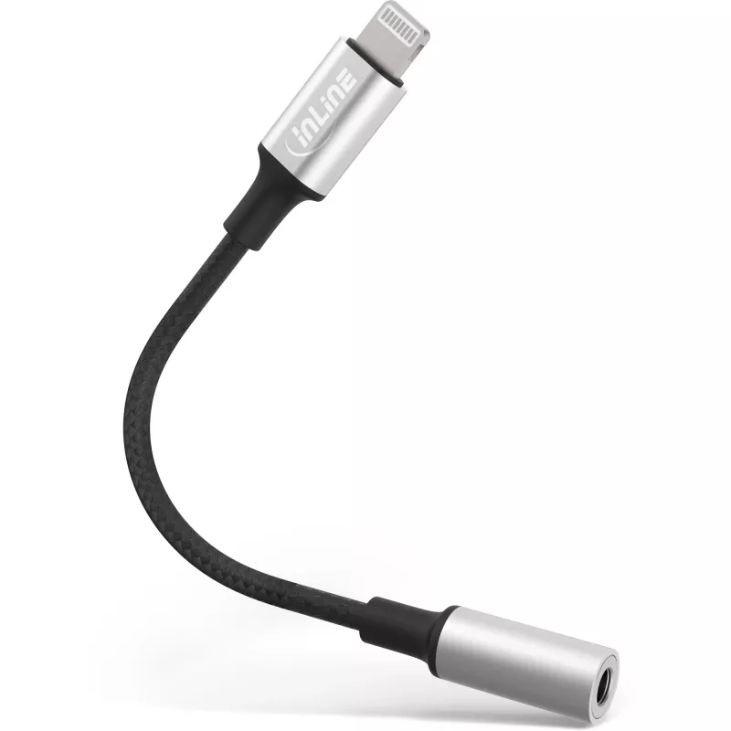 InLine Lightning garso adapterio laidas 0,1 m