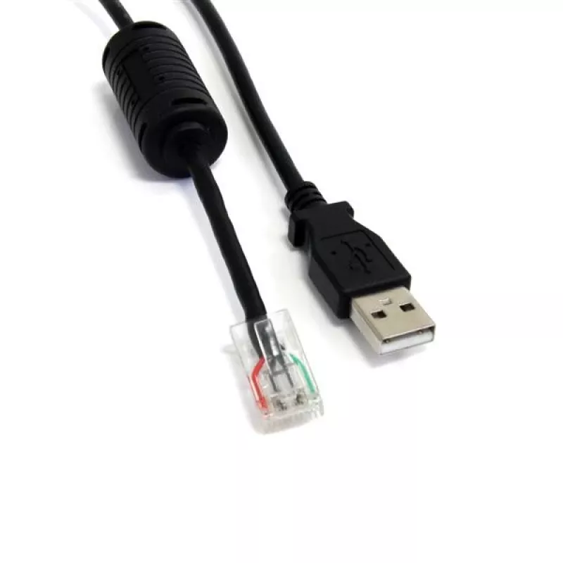 StarTech.com 1,83 m Smart UPS pakaitinis USB laidas AP9827, 1,83 m, USB A, kištukas/kištukas, 0,48 Gbit/s, juodas