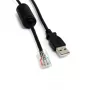StarTech.com 1,83 m Smart UPS pakaitinis USB laidas AP9827, 1,83 m, USB A, kištukas/kištukas, 0,48 Gbit/s, juodas