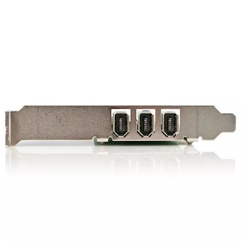StarTech.com 4 prievadų PCI 1394a FireWire adapterio plokštė - 3 išoriniai 1 vidinis