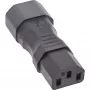 InLine maitinimo adapteris IEC 60320 C14 / C13, 3 kontaktų, šaltosios įrangos maitinimui