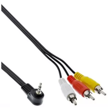 Microconnect AUDLL2G kameros laidas 1,5 m juodas