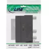 InLine Scart adapteris Scart kištukas / 3x RCA ir S-VHS vaizdo įvestis / išvestis