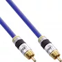 InLine Premium RCA Vaizdo ir Skaitmeninio Garso Kabelis RCA kištukas / kištukas auksuotas 0,5 m