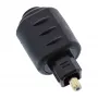Optinis garso adapteris 3,5 mm lizdas / Toslink kištukas InLine 89907