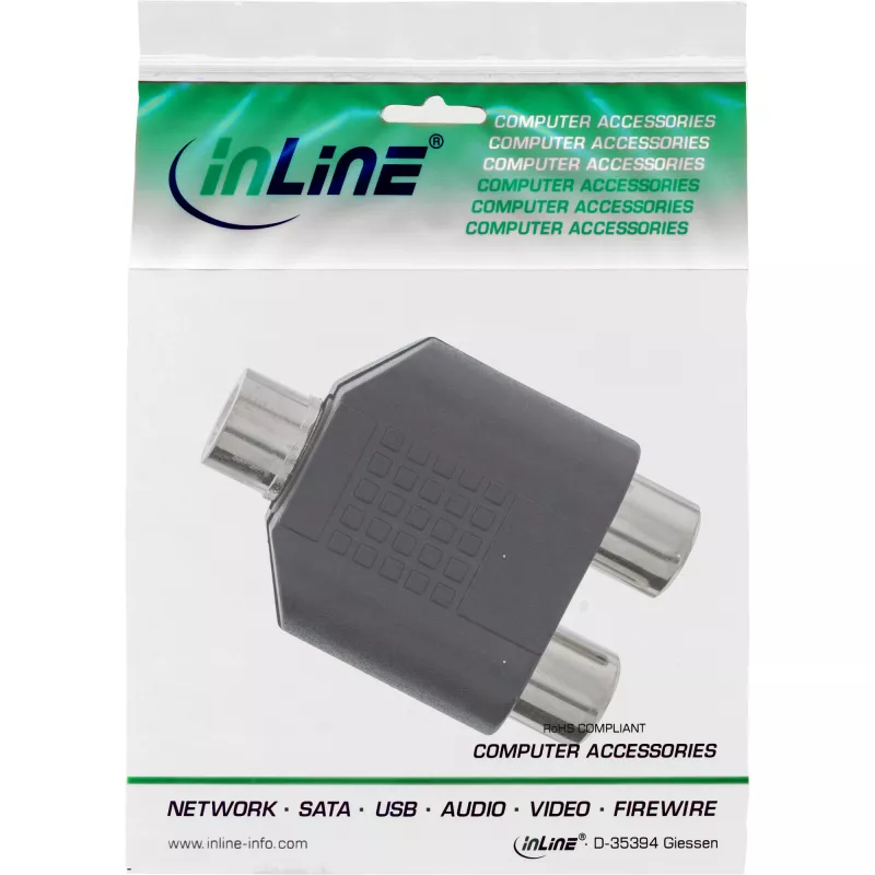InLine garso adapteris 3,5 mm kištukas / 1x RCA mono lizdas