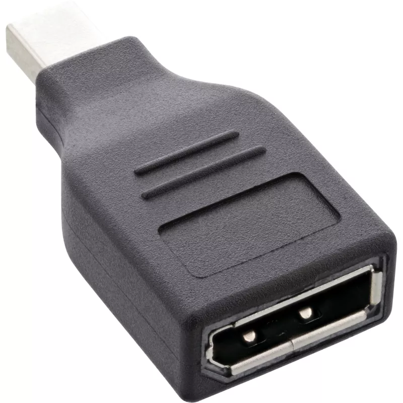 InLine DisplayPort adapteris, mini DisplayPort tėvas / DisplayPort motina, 4K/60Hz
