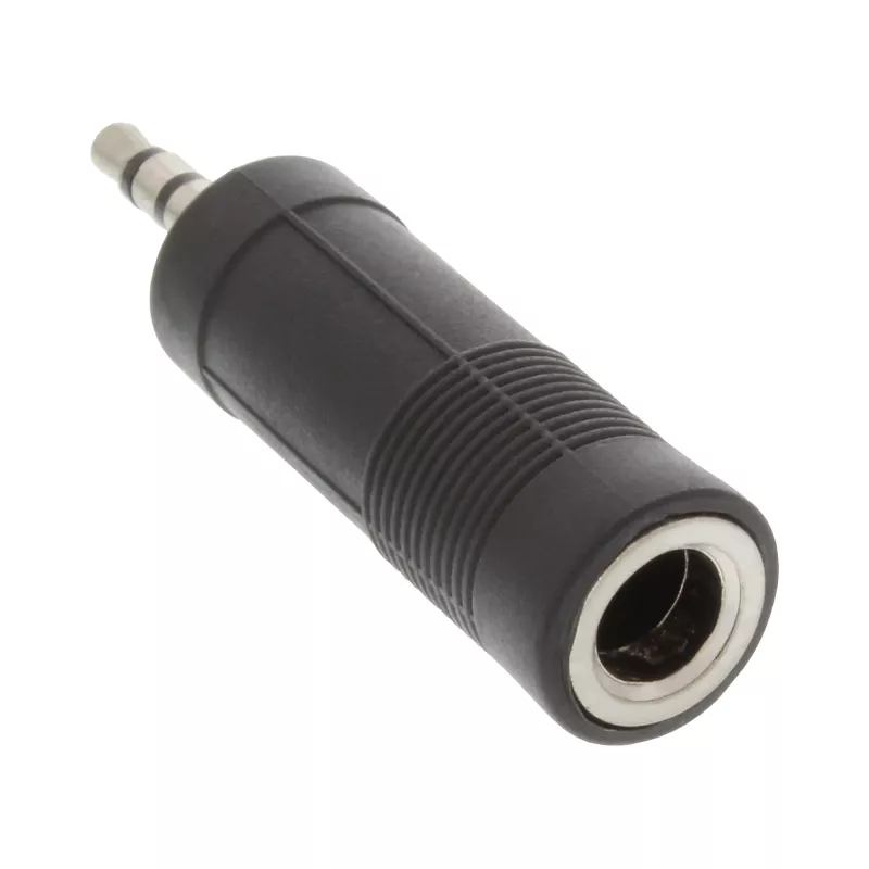 InLine garso adapteris 3,5 mm kištukas / 6,3 mm stereo lizdas