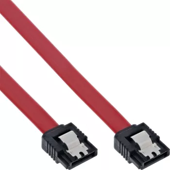 InLine SATA laidas 150 / 300 / 600 S-ATA jungtims su fiksatoriais 0,5 m
