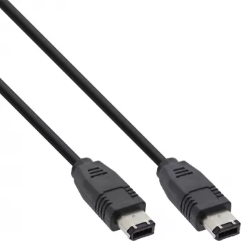 InLine FireWire 400 1394 kabelis 6 kontaktų kištukas / kištukas 1,8 m