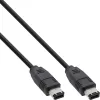 InLine FireWire 400 1394 kabelis 6 kontaktų tėvas / tėvas 3m