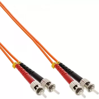InLine dvipusis šviesolaidinis kabelis ST/ST 50/125µm OM2 2m