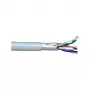 InLine komutacinis kabelis F/UTP Cat.5e AWG26 CCA PVC pilkas 100m
