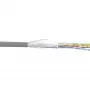 InLine komutacinis kabelis SF/UTP Cat.5e AWG26 CCA PVC pilkas 500m